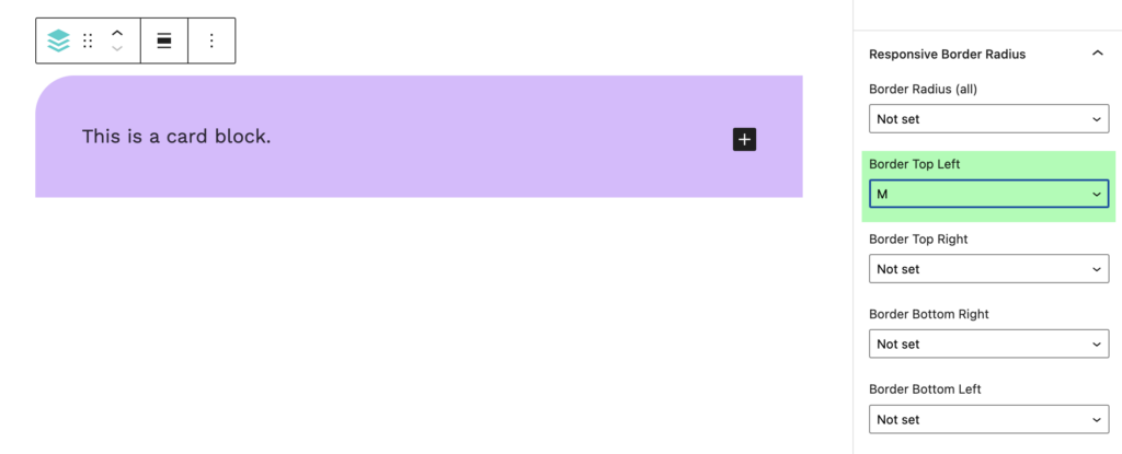 Border Radius – AinoBlocks Docs
